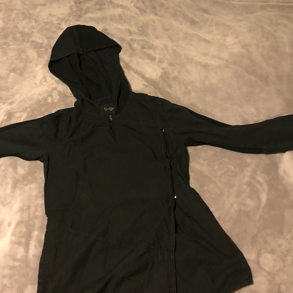 Jessica Simpson black hooded top